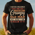 Casual Short-Sleeve Round-Neck Tops for Men in Summer.