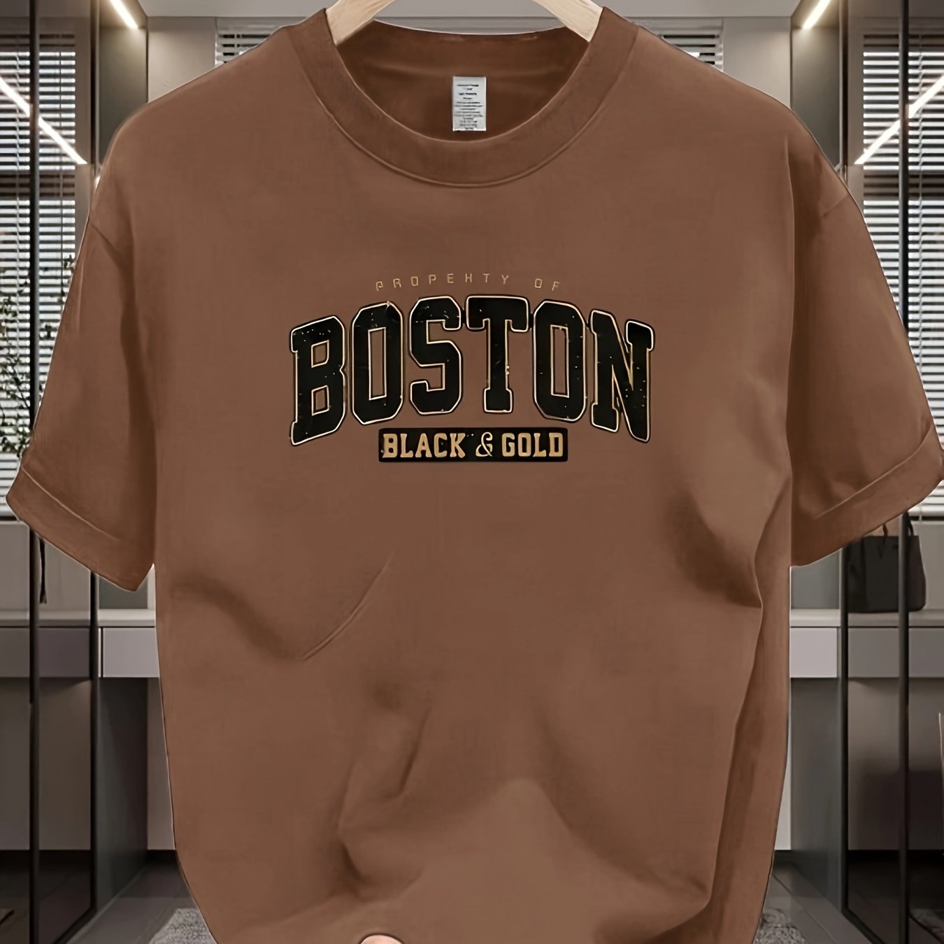 Men'S Casual Cotton T-Shirt - 100% Cotton Crew Neck Short Sleeve Tee, All-Season Comfort, Slight Stretch Knit Fabric, Solid Color Sports Top - Regular Fit for Adults